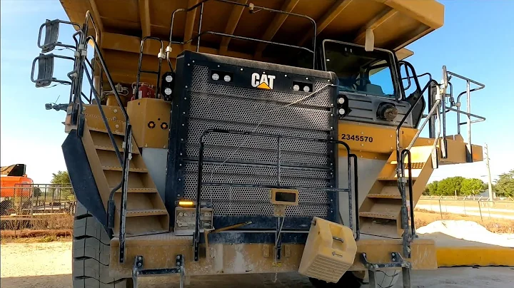 250 Hour Service: Replacing Air Filters on a CAT 777