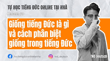 Menschen #11 | Giống tiếng Đức là gì và cách phân biệt giống trong tiếng Đức | TND Deutsch