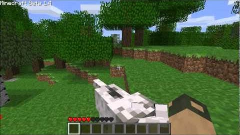 Minecraft | Beta 1.4 Update | Wolves