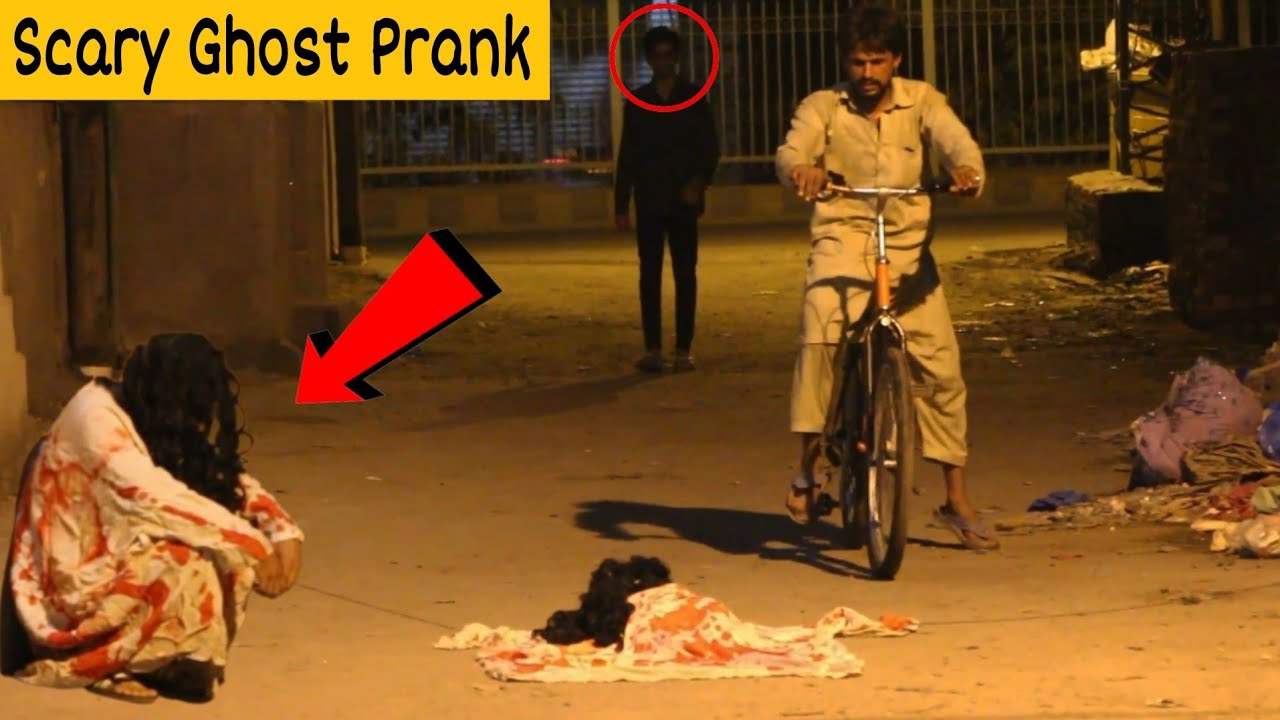 SCARY GHOST PRANK    GONE WRONG