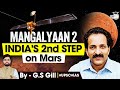 Mangalyaan2 mission isro mars mission  indian space industry  upsc  studyiq ias