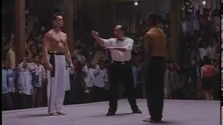 Bloodsport 2 fight scenes 3 Daniel Bernhardt, Pat Morita martial arts action movie archives