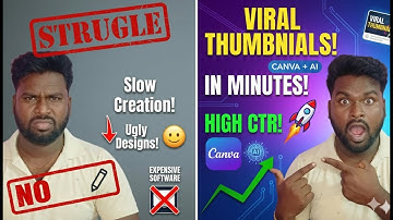 Create VIRAL Thumbnails in Minutes with Canva and AI