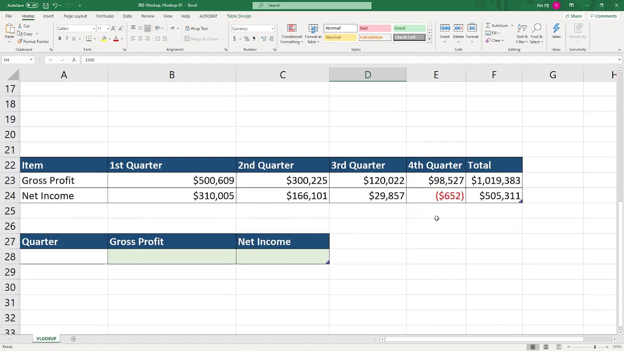 003Vlookup, Hlookup01 شرح إكسل مفصل Vlookup, Hlookup YouTube