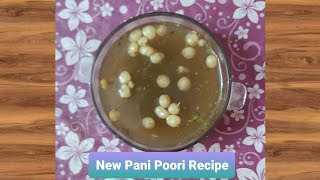 Easy Pani Poori pani recipe  How to make Pani Poori pani for Beginners