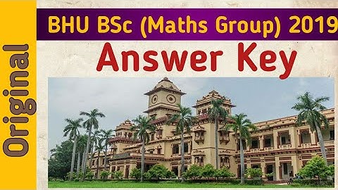 Bhu Bsc Math Entrance Exam 2025 Papers With Solution || Topper Wise