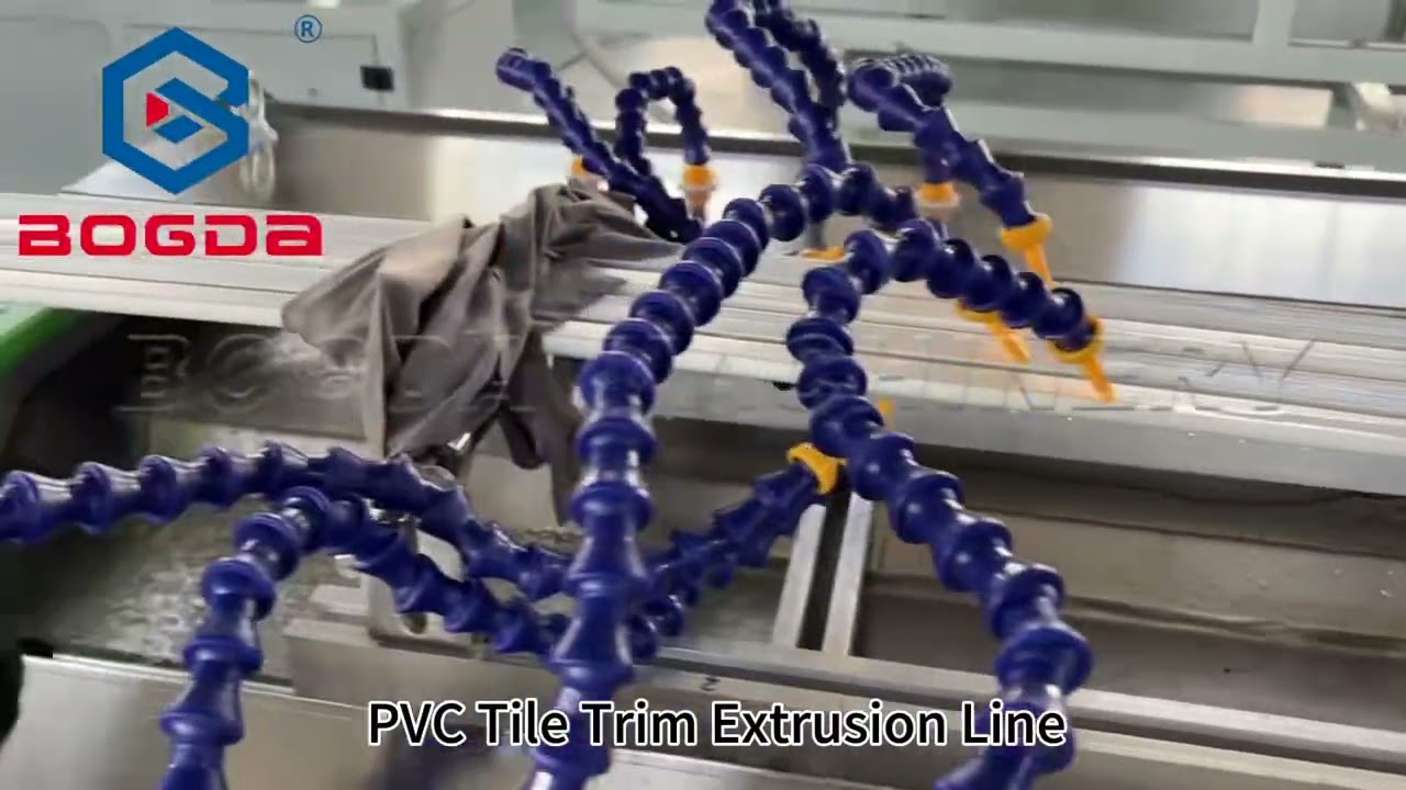 BOGDA PVC Tile Trim Extrusion Line