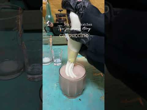 ميلك شيك الكابتشينو لذيذ وبارد الكريمه عذبتني  اكسبلور   لاي