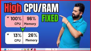 How to Fix High RAM, CPU, and Disk Usage on Windows 11/10 | Boost PC Performance