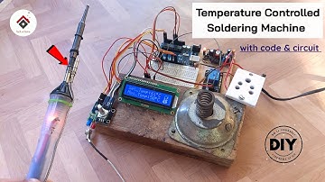 Automatic Temperature Controlled Soldering Machine with Arduino and MAX6675 Thermocouple