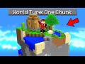 Minecraft but you have only one chunk