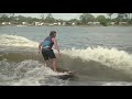 The Hyperlite Landlock Longboard Wakesurf Board