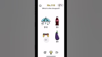 Brain Out Level 110 | Which is the cheapest? #brainout #shorts