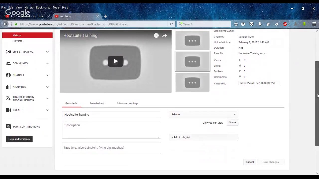 How to Set up A You Tube Account - YouTube