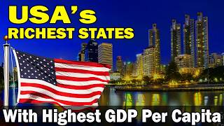 Richest States in the U.S. Revealed! 💸 | 2025 GDP Rankings