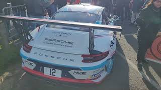 Monstrueuse Porsche 991.2 GT+ de Gwenael et LAGRUE et Maxime VILMOT au Rallye des Vignes Régnié 2024