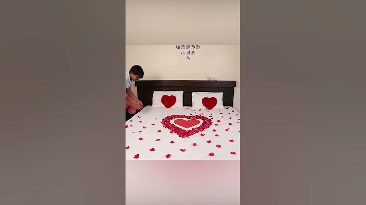 Romantic Room Decorations for Valentine's Day ❤🌹💃🥰😍🥰❤💃🌹 #shorts #sweetheart