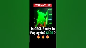 Oracle hot stock breakout ! To the moon ! ORCL to $400! #ai #trading  #tiktok