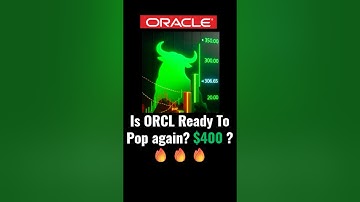 Oracle hot stock breakout ! To the moon ! ORCL to $400! #ai #trading  #tiktok