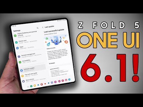 OFFICIAL One UI 6.1 & Galaxy Z Fold 5 - NEW FEATURES!