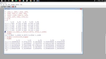 Steps for simulating multivariate normal data in R