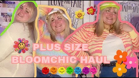 PLUS SIZE BLOOMCHIC HAUL 🌈✨🌷💖