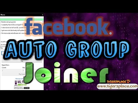 Facebook Auto Group Joiner Script 2017 | Join Multiple Groups Automatically