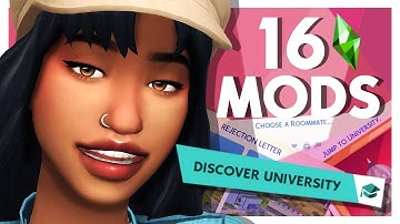 16 Mods for a BETTER Discover University Experience | The Sims 4