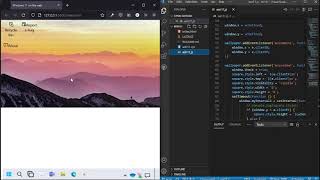 How I made the JS in my Win11 Clone (html)
