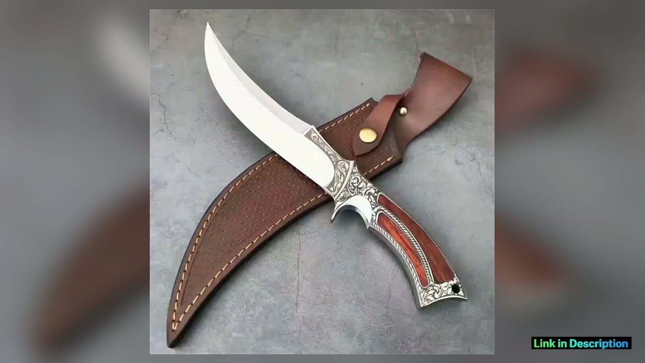 Fixed Blade Hunting Straight Knife Survival Selfdefense Portable Mountaineering Obstacle Clearing