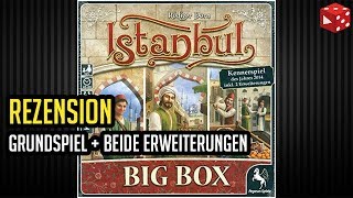 Istanbul Big Box: Grundspiel inkl. Mokka & Bakschisch, Brief & Siegel (Pegasus) - Brettspiel im Test