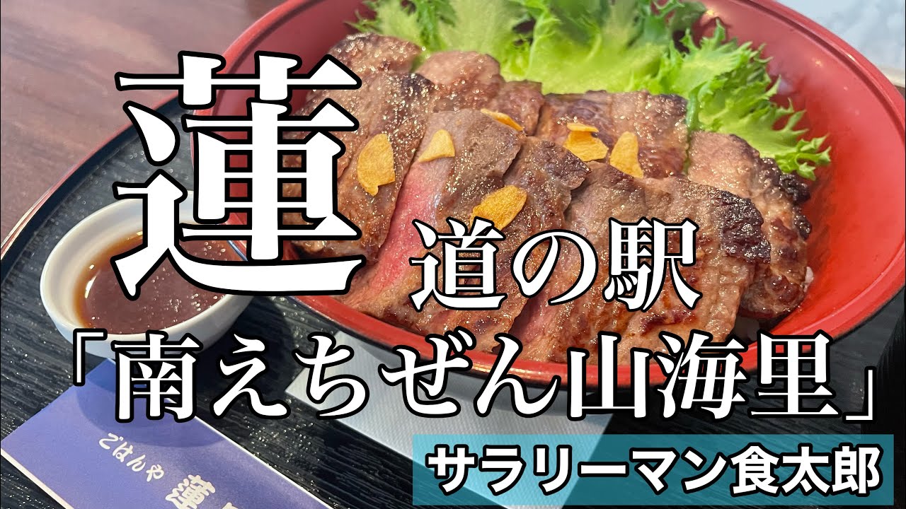 【孤独のグルメ案内】道の駅「南えちぜん山海里」ステーキ丼＠ごはんや蓮 南条SA（上り）
