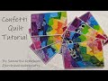 Confetti Collage Quilt Tutorial