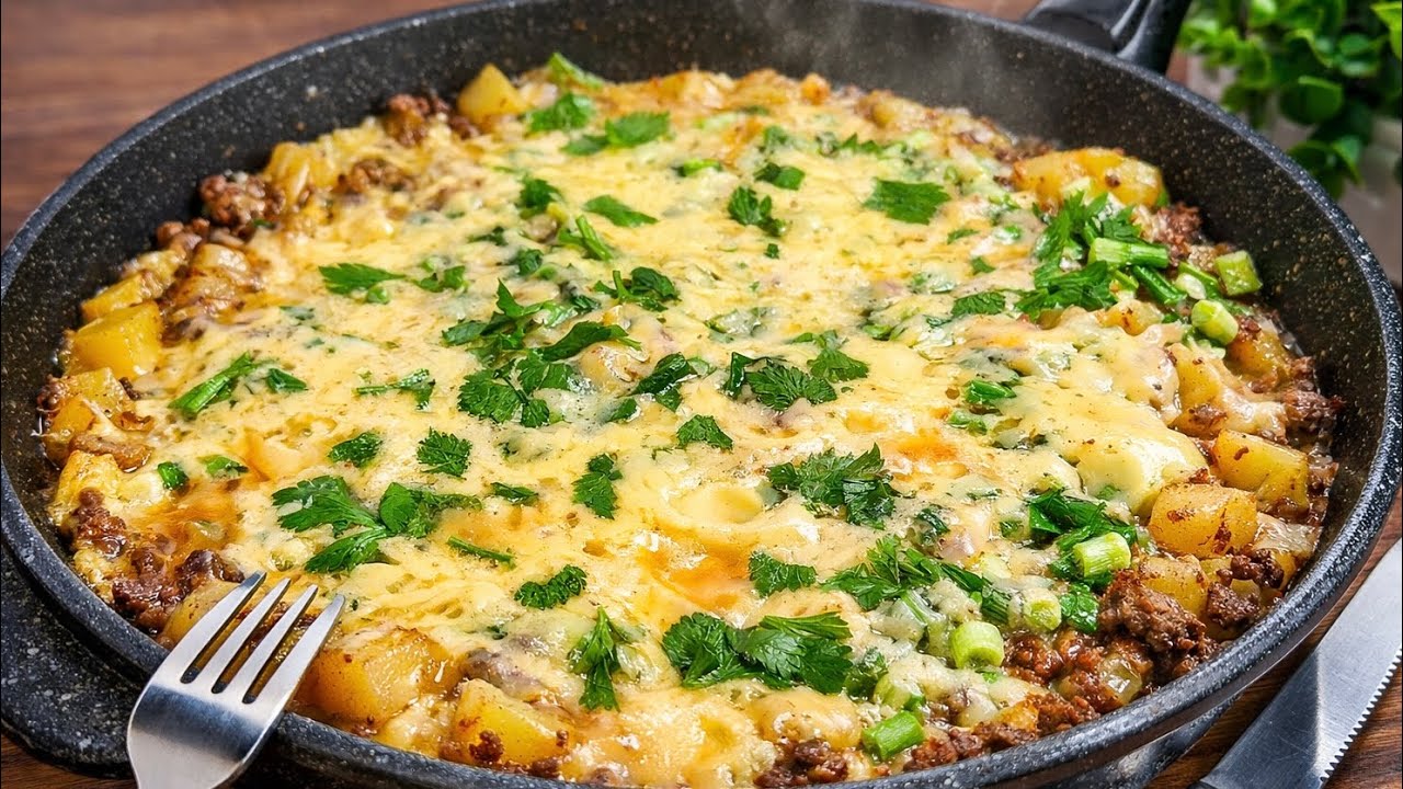 Nur Kartoffeln und 4 Eier! Unglaublich lecker – ein Rezept, das alle überrascht!