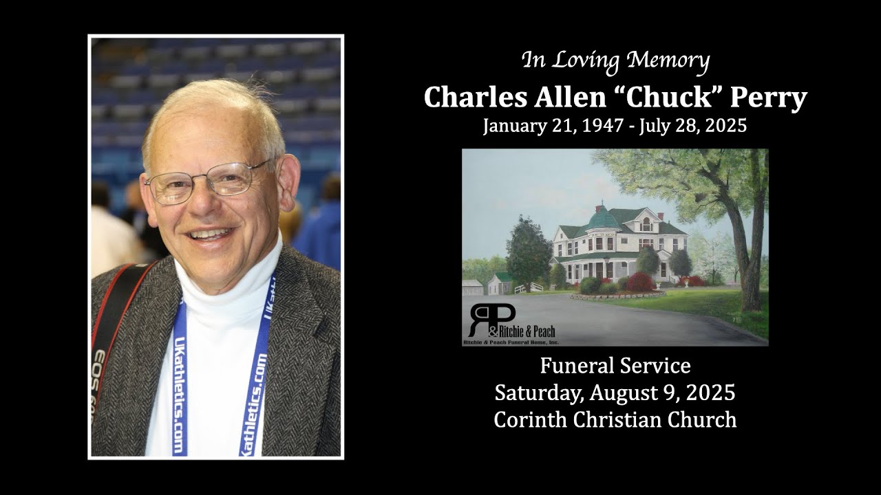 Chuck Perry Funeral Service - YouTube