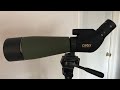 Gosky 20X60X80 spotting scope 2019 model preview and testing in the next video 👍