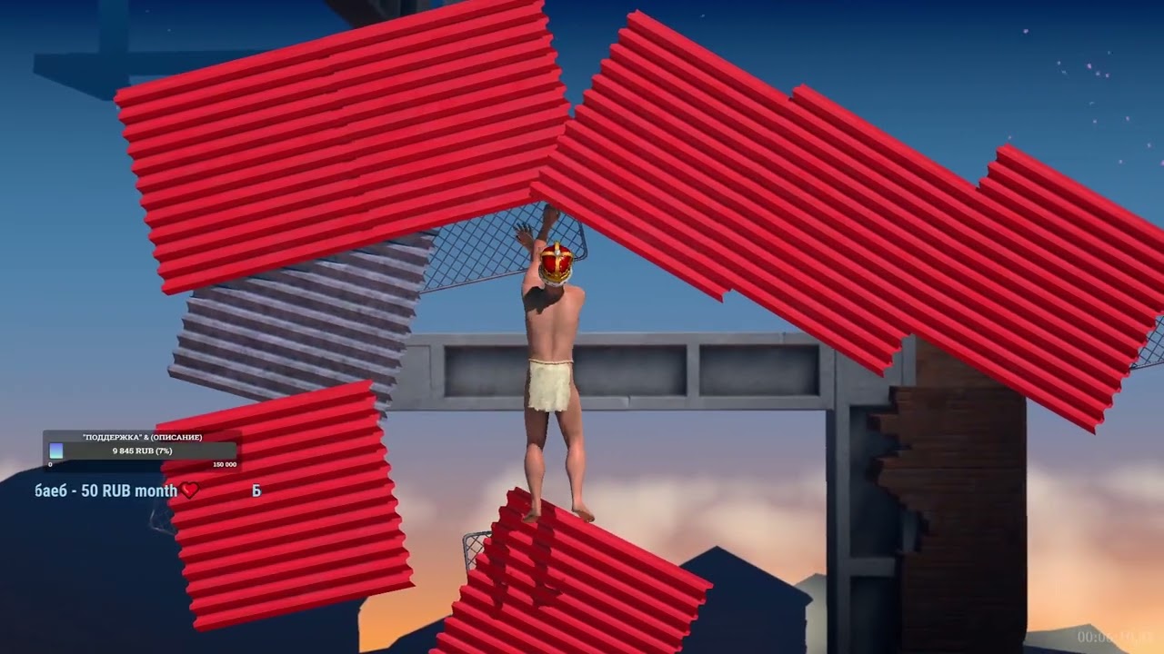 a difficult game about climbing & самый легкий путь \ speedrun