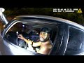 He forgot to turn his Headlights on and went to jail.