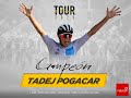 Sorpresa en el Tour: Tadej Pogacar, virtual campeón de la carrera