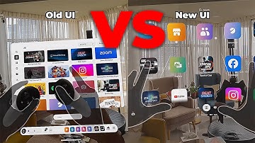 Meta Quest Old UI vs New UI (Navigator)