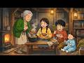 Sheltering in Grandma's Cave At Stormy Night During Zombie Apocalypse ⛈️🕯️| Ghibli Style Life