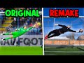 I recreated these legendary football moments