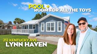212 Kentucky Avenue | Renovated Lynn Haven Home with Pool   RV & Boat Parking