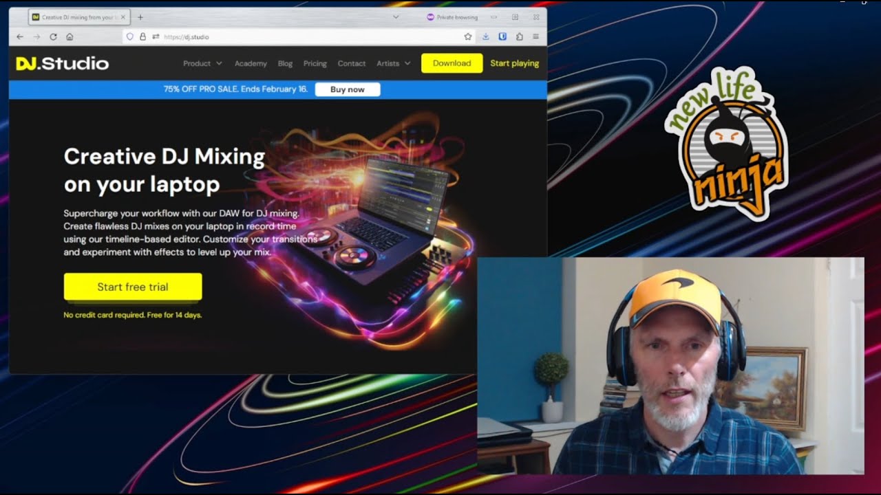 Neurodynamic Breathwork Music Mixing walkthrough in DJ.Studio