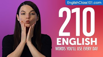 210 English Words You