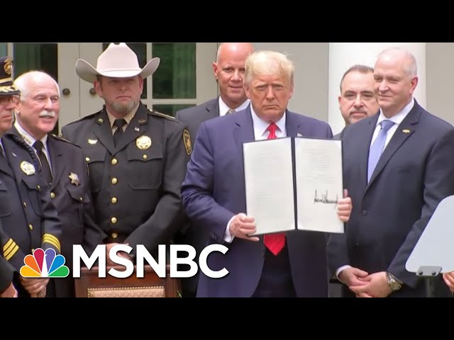 How Black Lives Matter Effectively Pushed Trump On Policing Reform | MSNBC