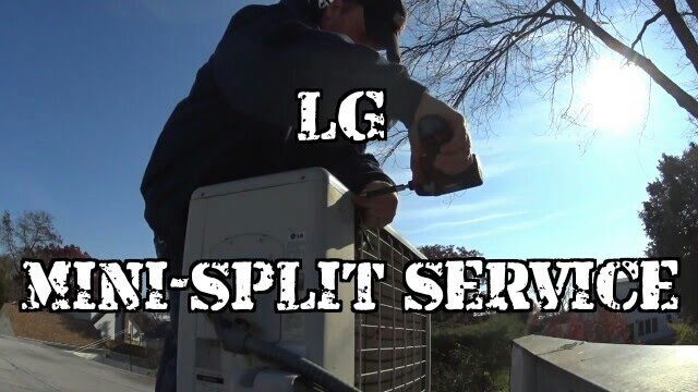 LG mini-split service call