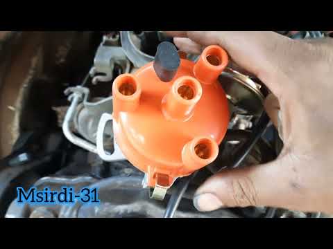 Installation Synchronization DELCO Electric Cassette Distributor On 3 Cylinder Engine