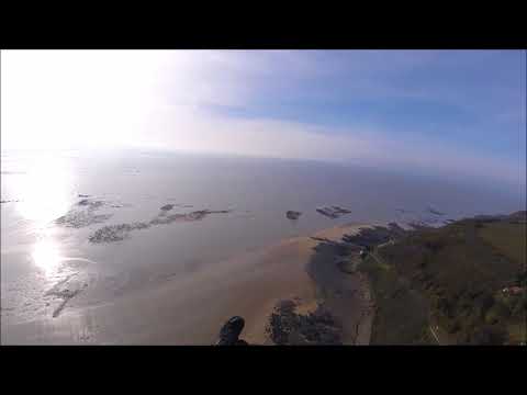Parapente - Champeaux - 20.11.2017 - Normandie - Baie du Mont St Michel