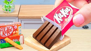 Delicious KITKAT Cake Recipe 🍦 Miniature Rainbow Kitkat Dessert Ideas 🍧 Chocolate Cakes Recipes